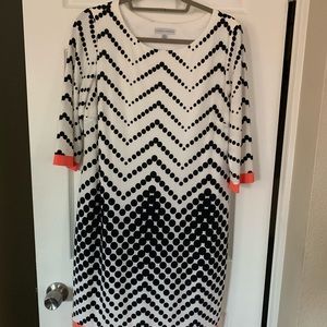 3/4 sleeve ladies dress